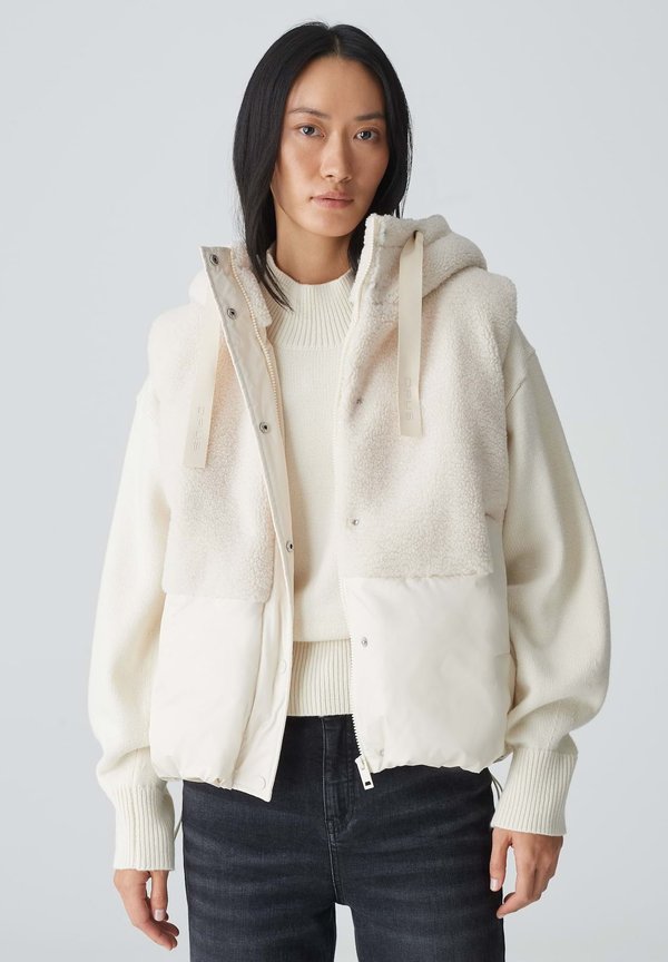 WINDUS - Weste - soft cream