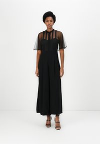 TWINSET WOVEN OVERALLS - Tuta jumpsuit - nero