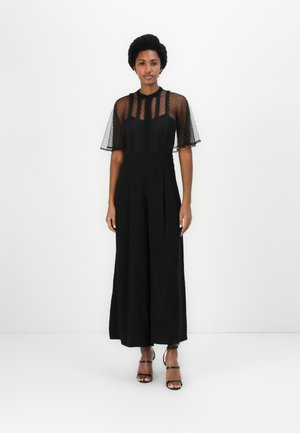 WOVEN OVERALLS - Tuta jumpsuit - nero