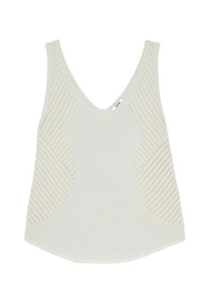 REGULAR FIT HELENA OPEN  - Top - ivory cream
