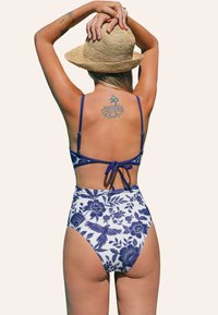 Cupshe Badeanzug - dark blue