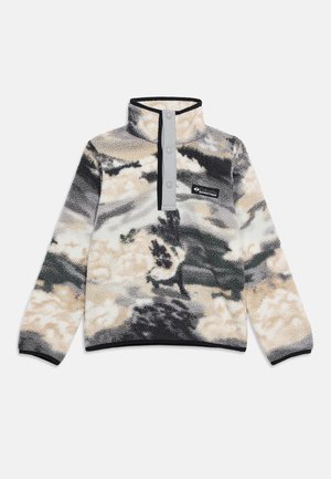 HELVETIA HALF SNAP UNISEX - Sweat polaire - shark dreaming/grey