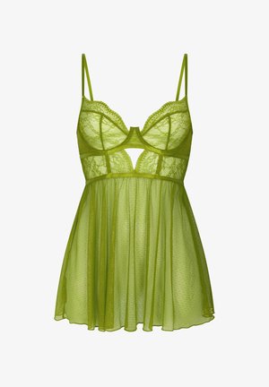 Hunkemöller, ISABELLE BABYDOLL - Nachthemd - lima bean green