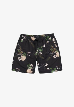 JP1880, JAY-PI SWIMMING TRUNKS, BEACHWEAR, ALL-OVER PRINT, UP TO 8XL - Shorts da mare - black