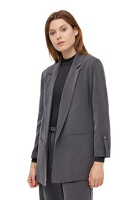 Terranova APERTO CON MANICA A TRE QUARTI - Blazer - grigio scuro melange