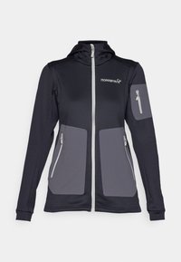 FALKETIND WARM STRETCH HOOD - Trainingsvest - caviar