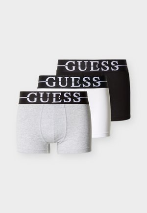 JOE BOXER TRUNK 3 PACK - Kratke boksarice - grey/white/black