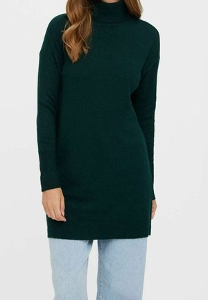 Vero Moda Robe pull - mottled dark green
