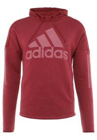 adidas Performance Felpa con cappuccio - bordeaux