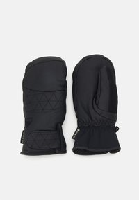 GONDY GORE LEATHER MITTEN - Mittens - true black