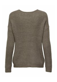 JDY JDYNEW MEGAN NOOS - Strickpullover - walnut