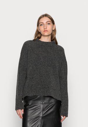 ABEL - COZY DAYS - Jumper - dark grey melange