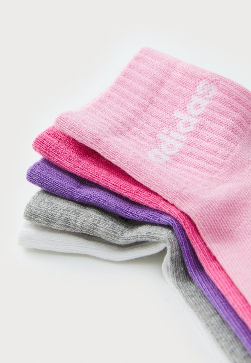 adidas 5 PACK - Calcetines de deporte - true pink/pink fusion/violet fusion/medium grey heather — photo 2