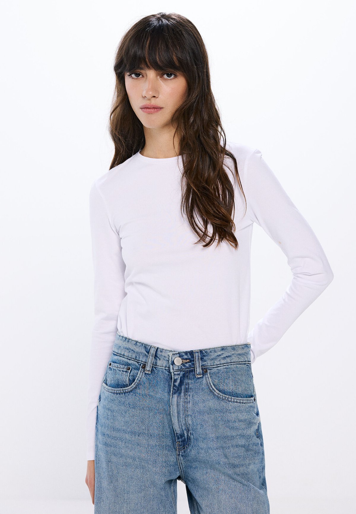 Springfield Intimo Canottiera Springfield Donna - Top Maniche Lunghe Per Tutti I Giorni | Comfort E Stile Canottiera Casual Springfield Intimo Canottiera Springfield Donna - Top Maniche Lunghe Per Tutti I Giorni | Comfort E Stile Canottiera Casual