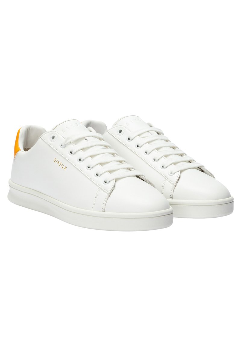 Herren Sneaker low | SIKSILK Sneaker low white/orange/green/weiß - MP02193 Herren Sneaker low | SIKSILK Sneaker low white/orange/green/weiß - MP02193