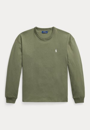Polo Ralph Lauren, RELAXED FIT JERSEY LONG-SLEEVE T-SHIRT - Longsleeve - cruise olive