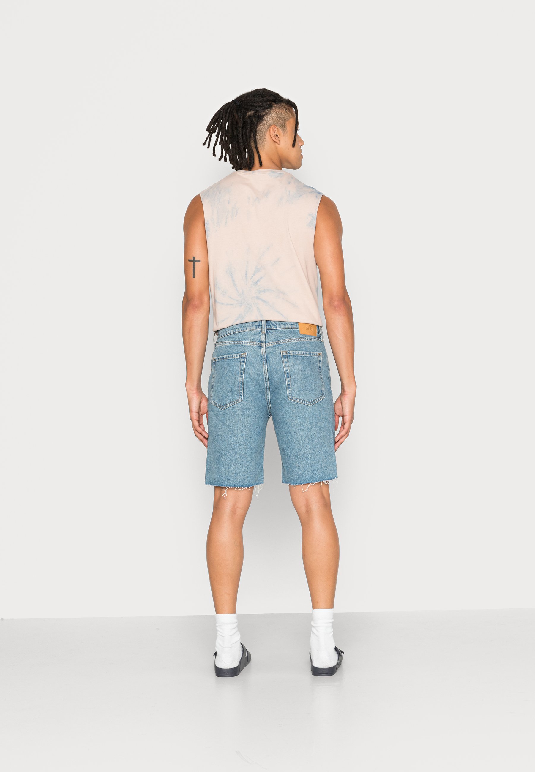 BDG Urban Outfitters Dad Denim Shorts Vintage, Men's, Size: 34, Blue