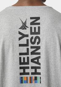 Helly Hansen SHORELINE  - Camiseta estampada - grey melange