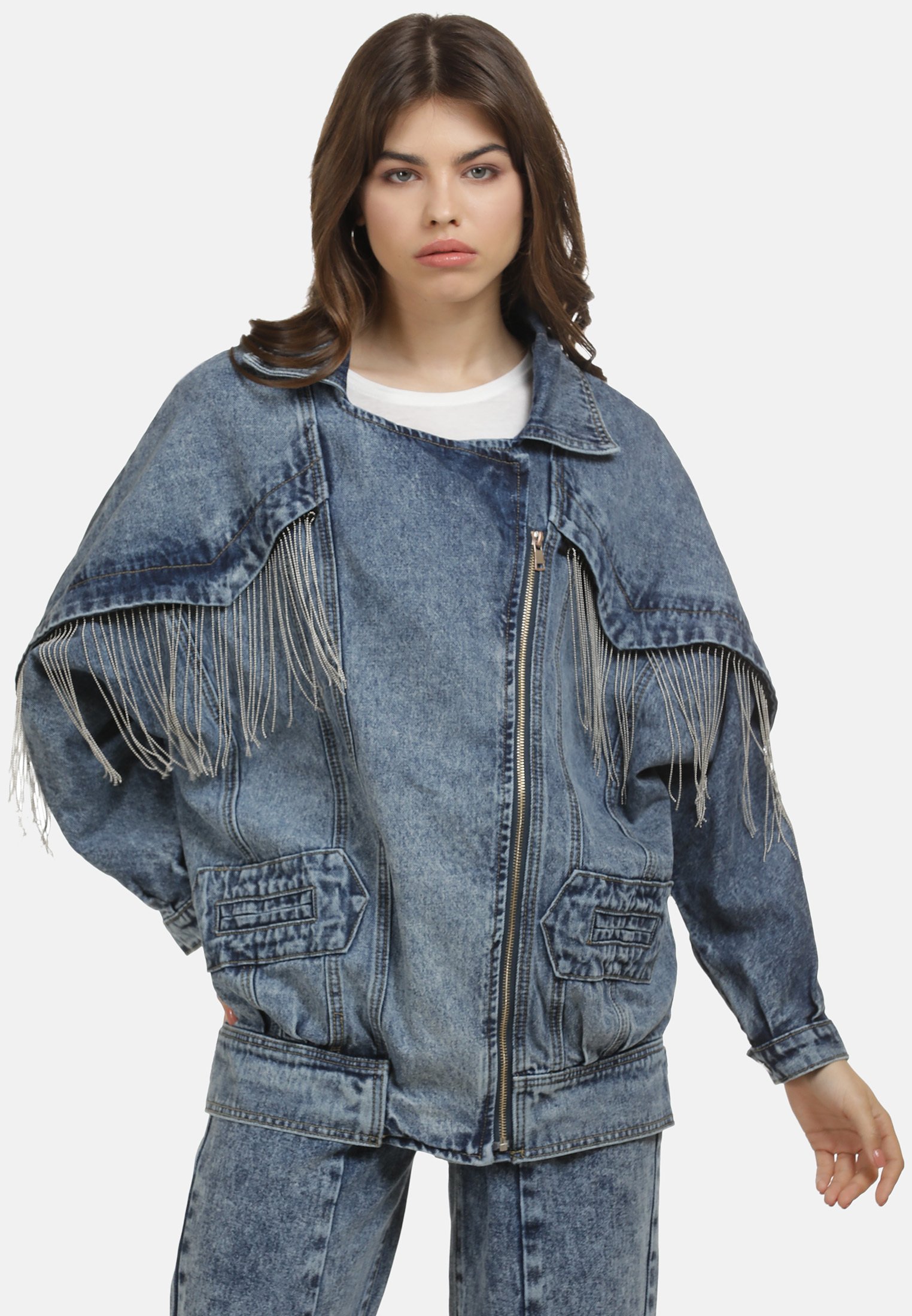 veste en jean moumoute blanche exterieure veste en jean moumoute blanche exterieure