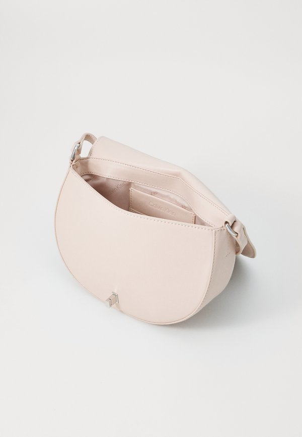 CROSSBODY SADDLE BAG - Cross body bag - rose dust3
