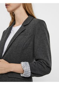 Vero Moda Blejzr - mottled dark grey