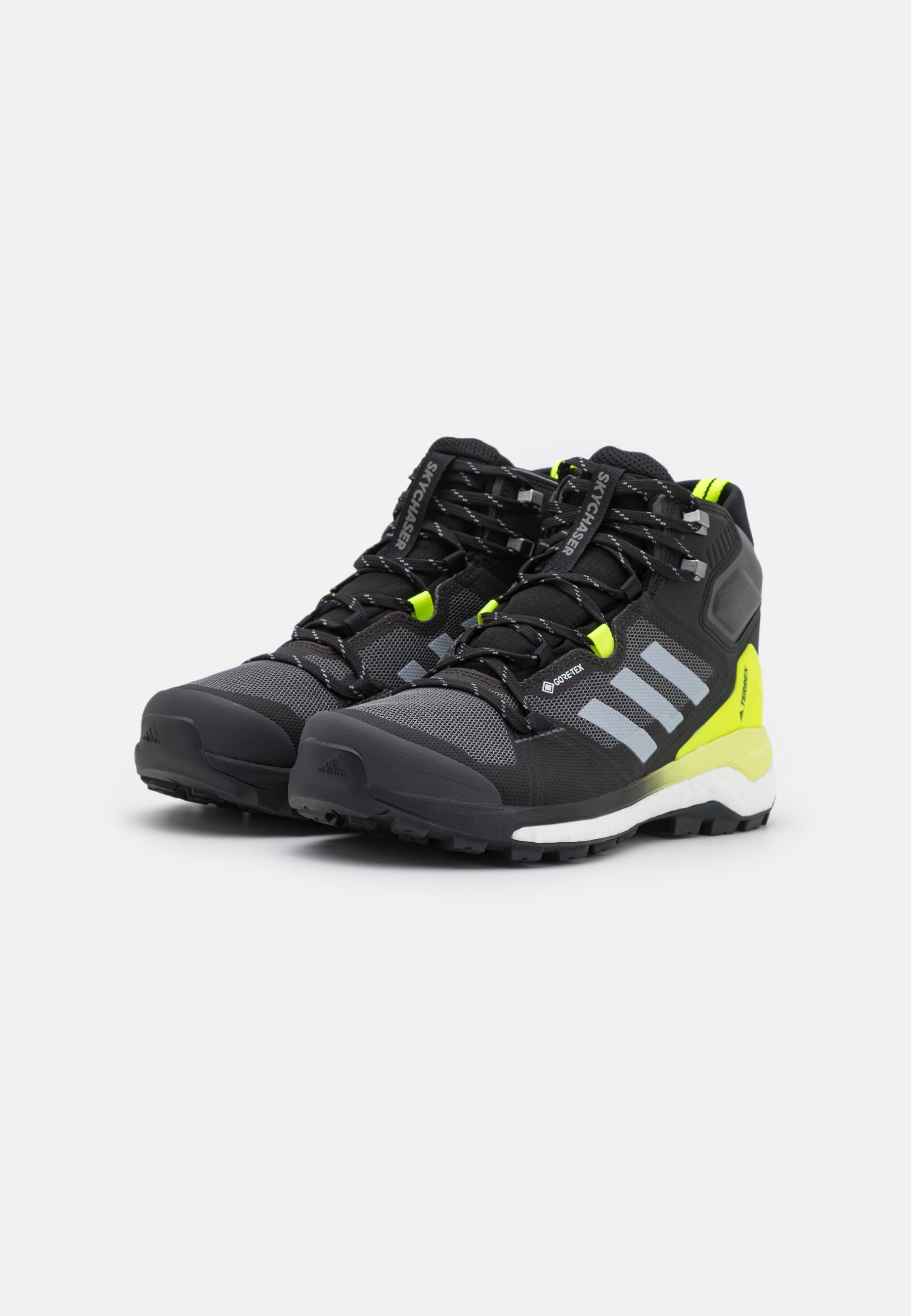 adidas Performance TERREX SKYCHASER 2 MID GORE-TEX - Botas de senderismo -  solid grey/halo silver/core black/gris - Zalando.es
