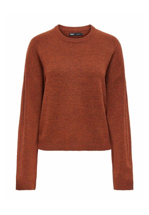 ONLY, ONLSIMONI L/S O-NECK PULLOVER KNT NOOS - Pullover - picante