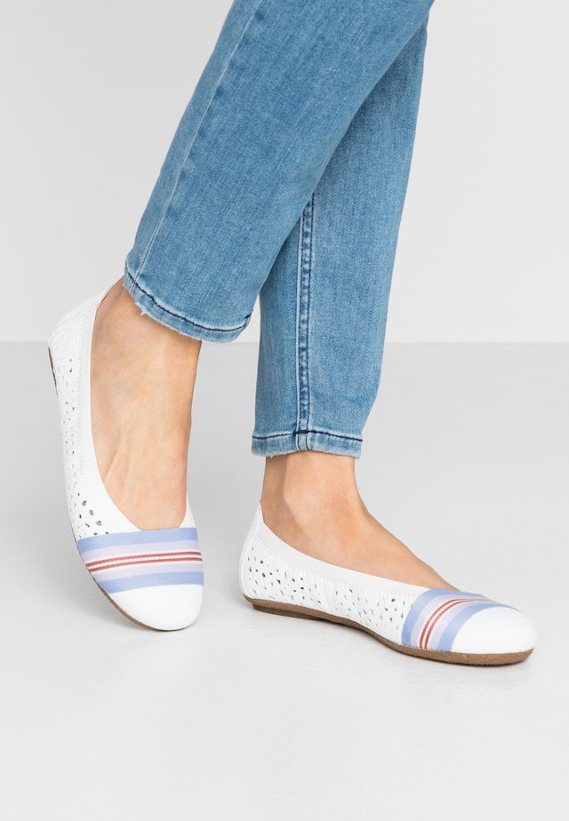 Ballet pumps - wei&szlig;