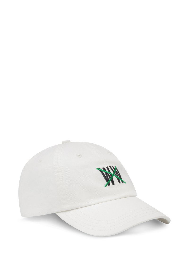 WOOD WOOD Cap - off white/white - Zalando
