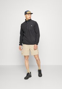 Quiksilver NO DESTINATION 2 HALF SNAP - Fleecepullover - phantom