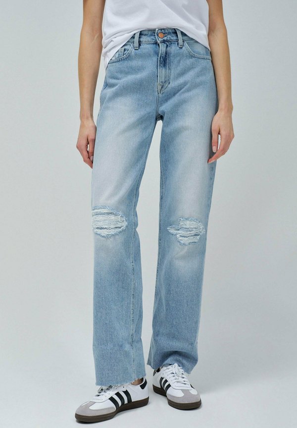 TRUE - Jeans Straight Leg - blau