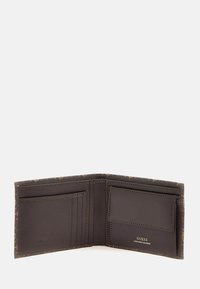 Guess MITO BILLFOLD WITH COIN - Piniginė - bruin multi