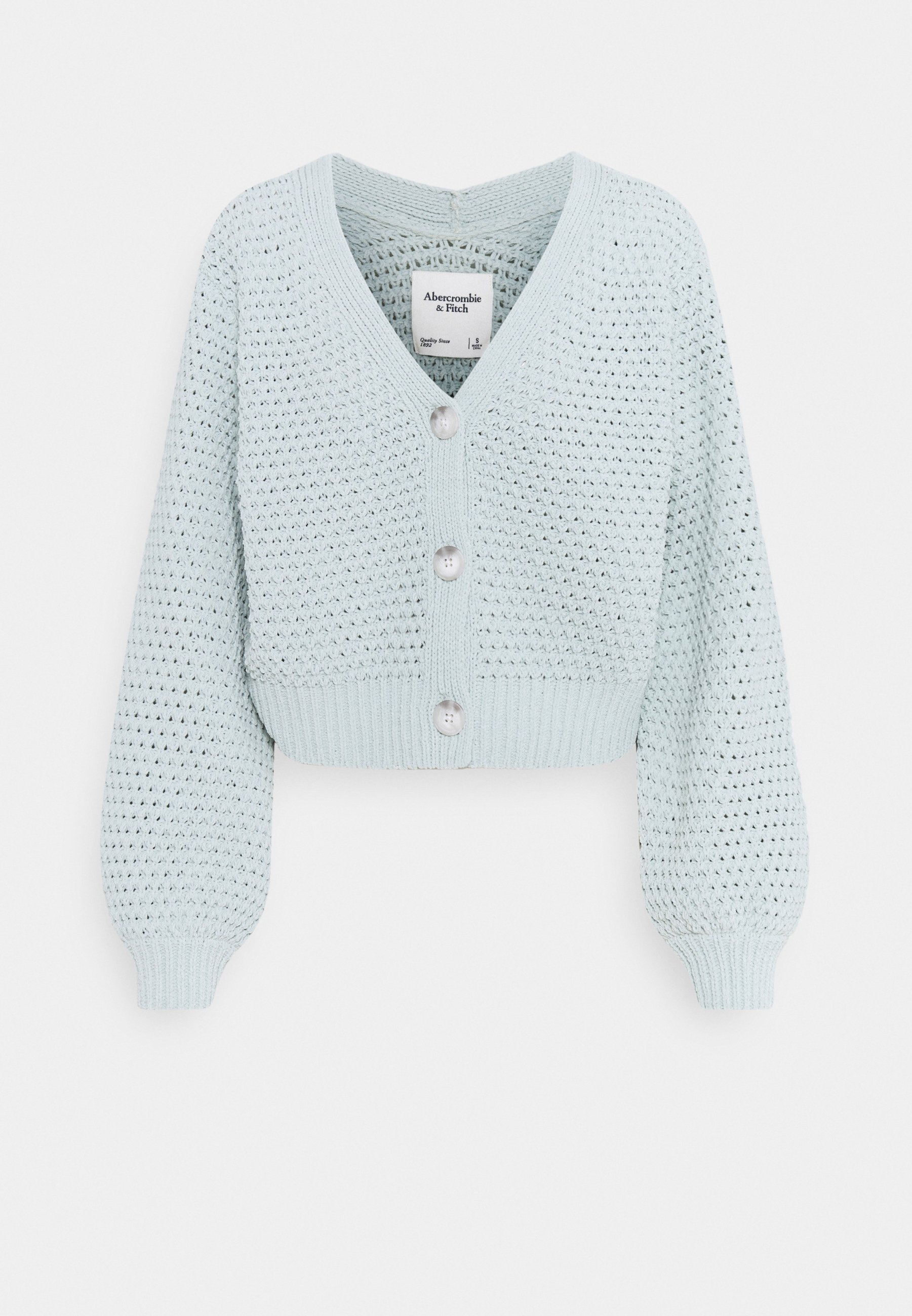abercrombie chenille cardigan, large 