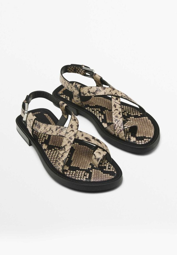 TOE DIVIDER - T-bar sandals - beige3