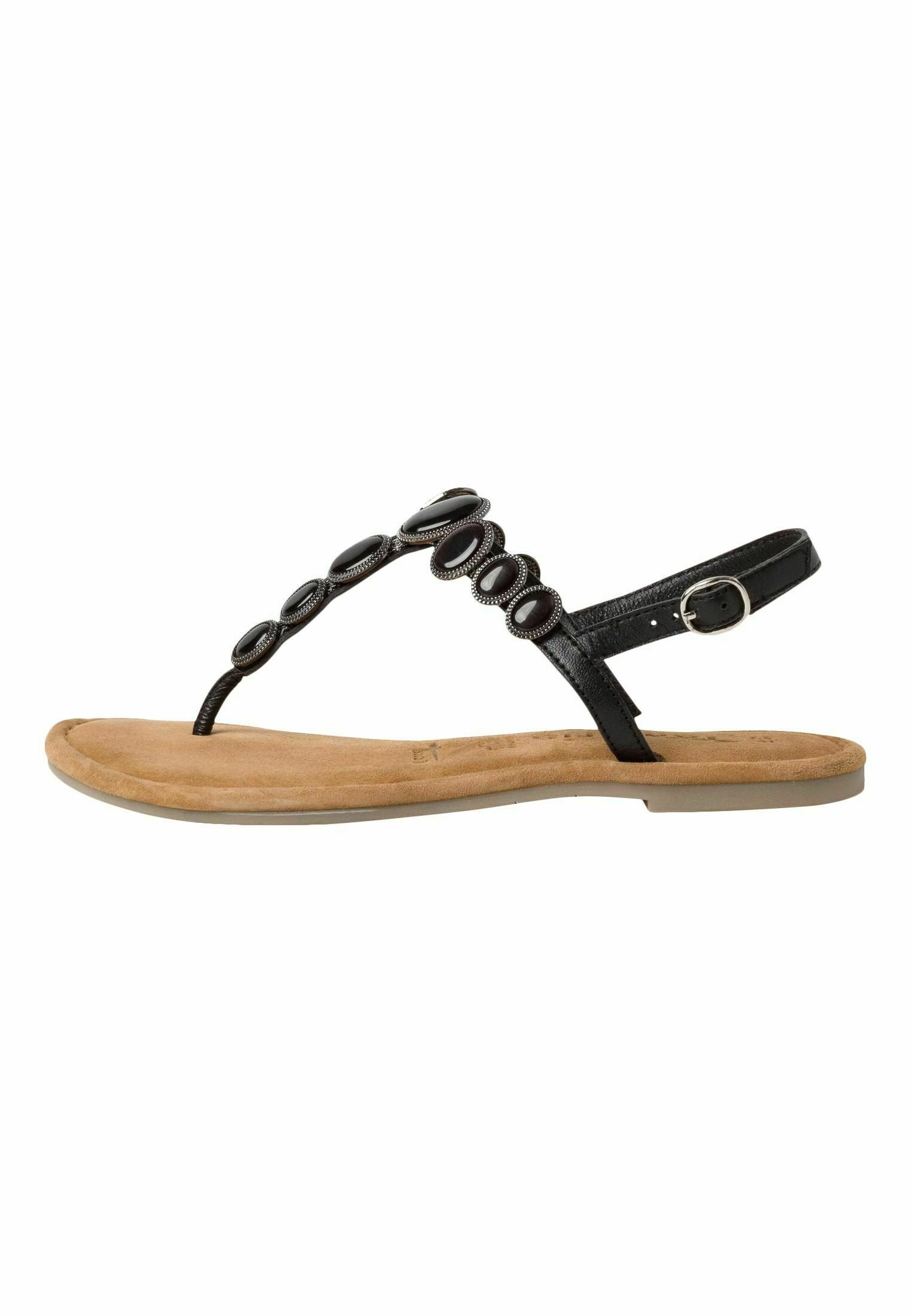 Zalando Tamaris Zehentrenner Sandale Schwarz Tamaris Zehentrenner