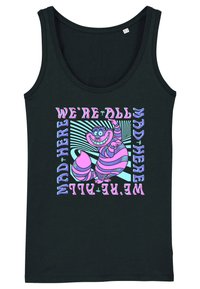 ALICE IN WONDERLAND MAD HERE TRIP - Top - black