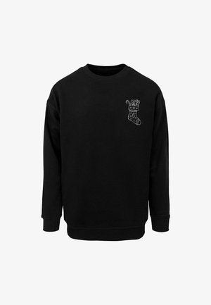 Merchcode, CHRISTMAS CREWNECK - Pusa - black