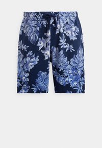 7.5-INCH TROPICAL-PRINT SPA TERRY SHORT - Träningsbyxor - newport navy