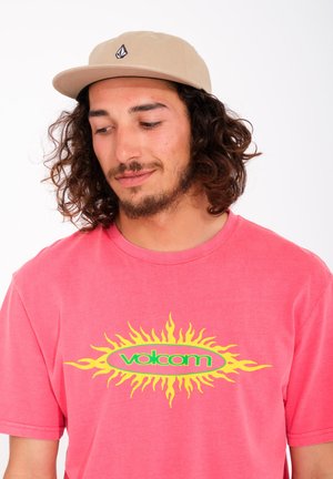 Blackskies® Black Beauty 5-Panel Cap Rose Noire à Fleurs Unisexe Casquette Baseball | Casquette Homme Femme - Basecap Streetwear Outdoor Été Loisirs