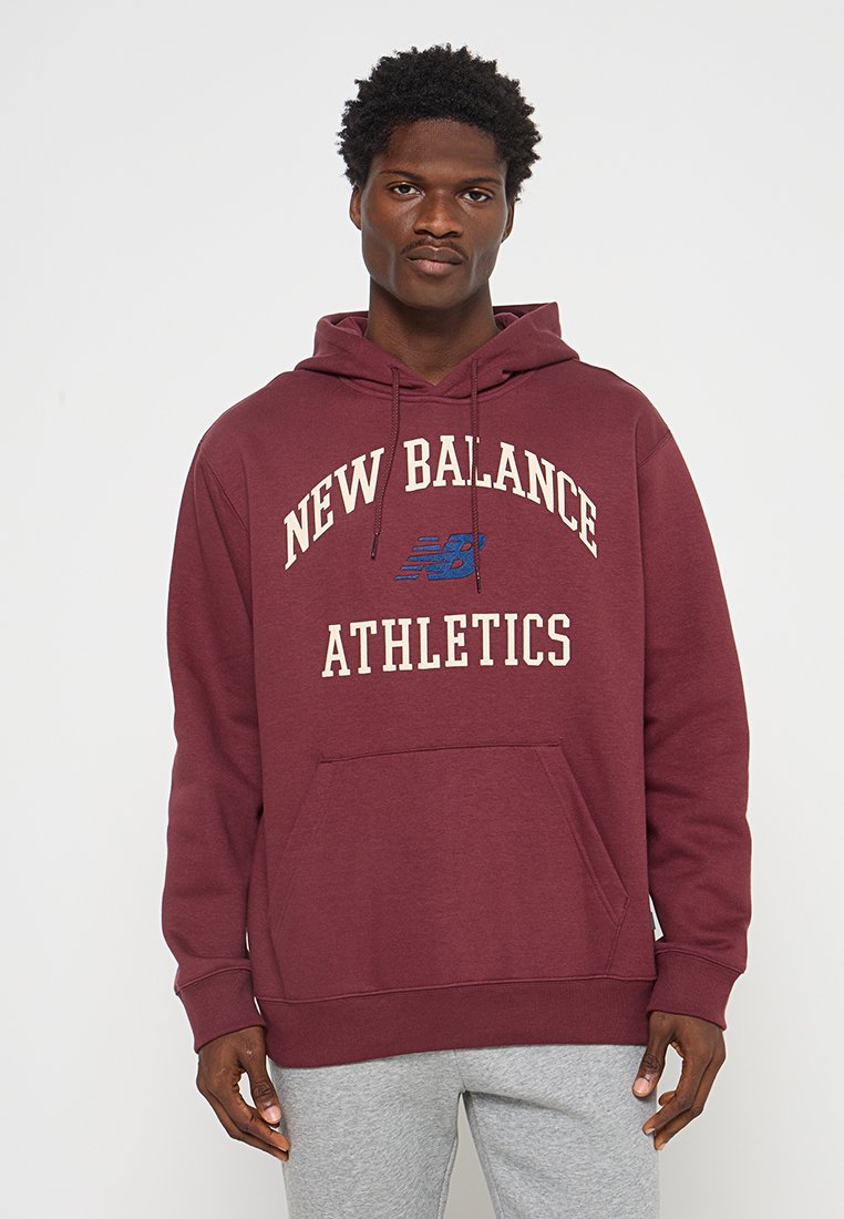 New Balance Hoodie donkerrood New Balance Hoodie donkerrood