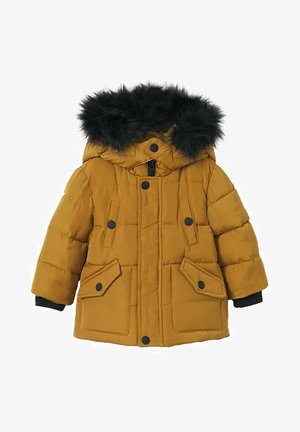LEO - Winter coat - senfgelb