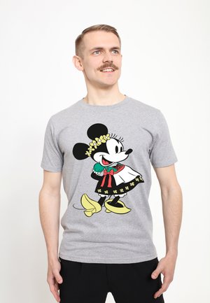 MICKEY CLASSIC DIRNDL BASICS - T-shirt print - melange grey