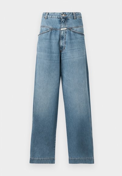 CLOSED DENI - Široke hlačnice - mid blue