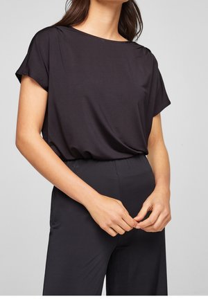 s.Oliver BLACK LABEL T-shirt basic - black