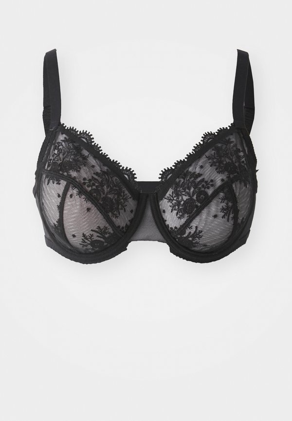 INTRIGUE VOLLSCHALE EXTRA HALT - Triangle bra - schwarz