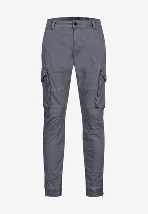 INDICODE JEANS ALEX - Cargohose - dark grey