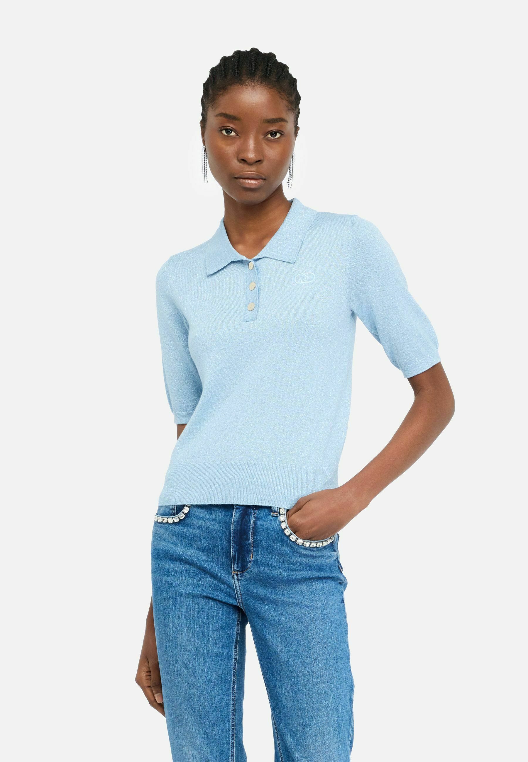 Lauren Ralph Lauren NATRISSA POINTELLE KNIT COTTON BLEND