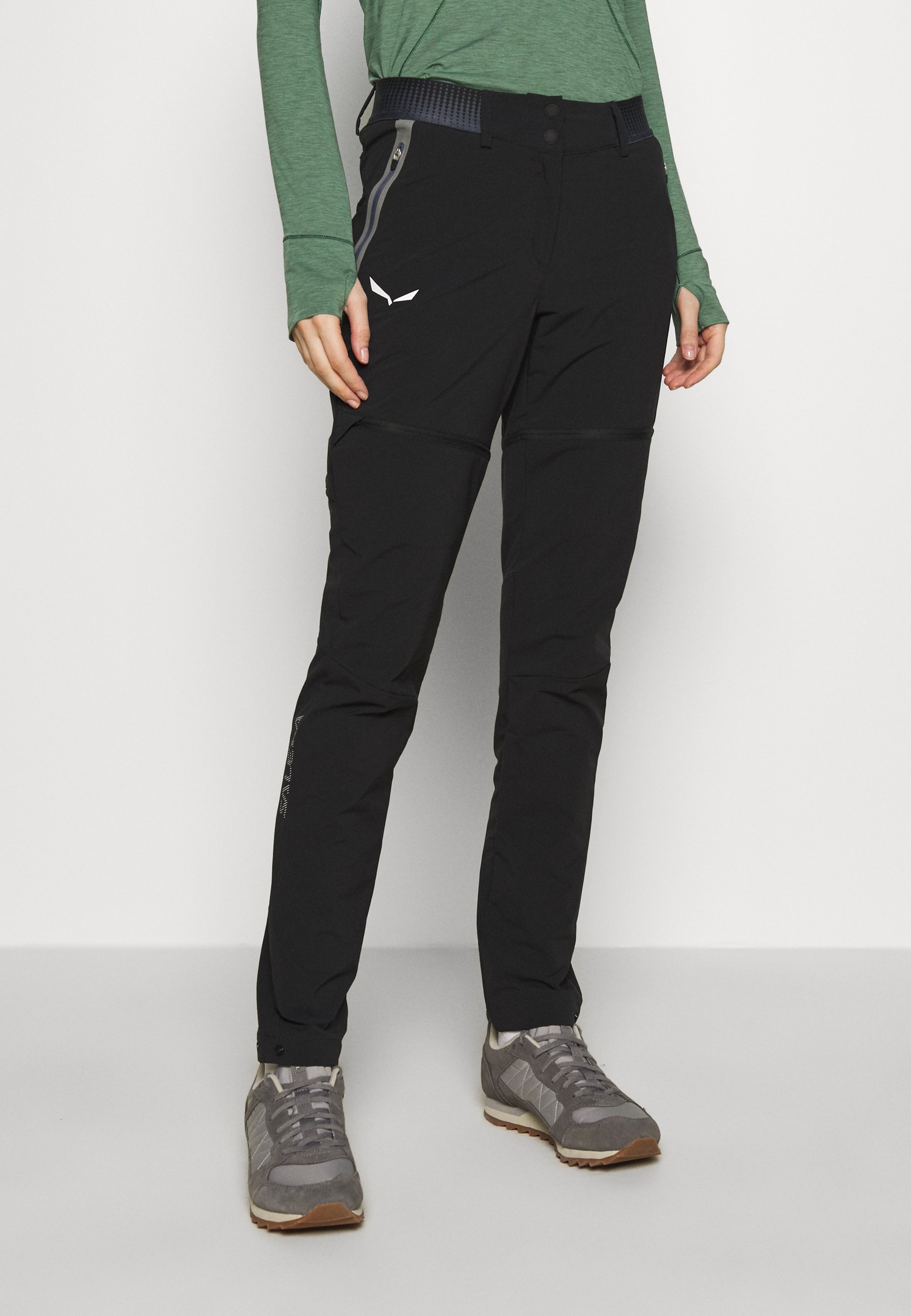 Salewa PEDROC - Pantaloni outdoor - black out/nero - Zalando.it