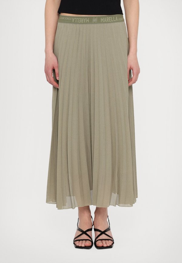 ACERBO - Pleated skirt - verde