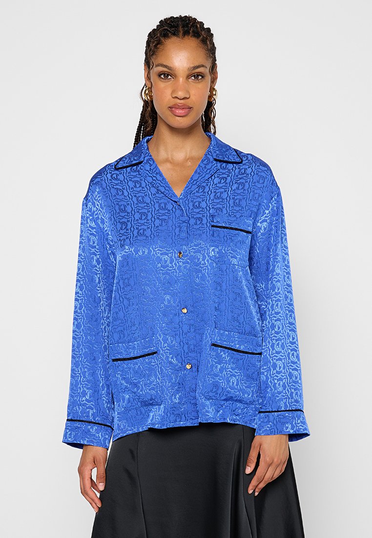 Just Cavalli Overhemdblouse blauw
